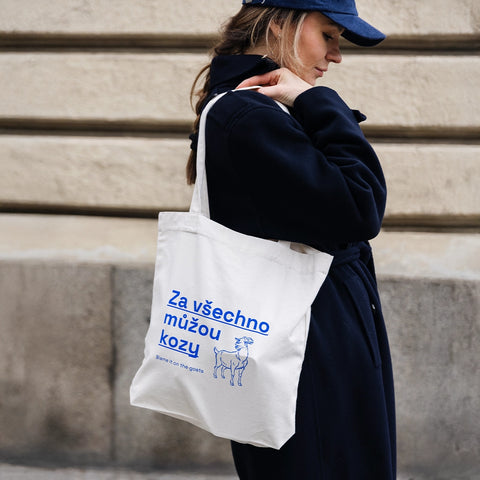 Tote Bag – Blame It on the Goats